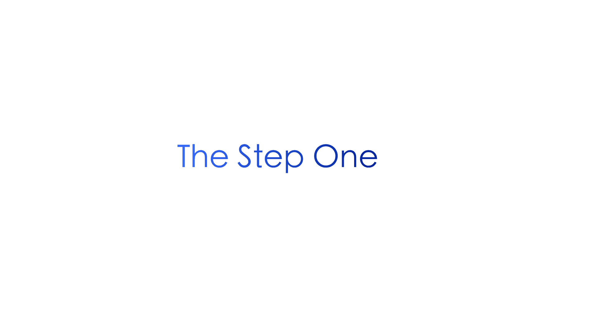 thestep.one