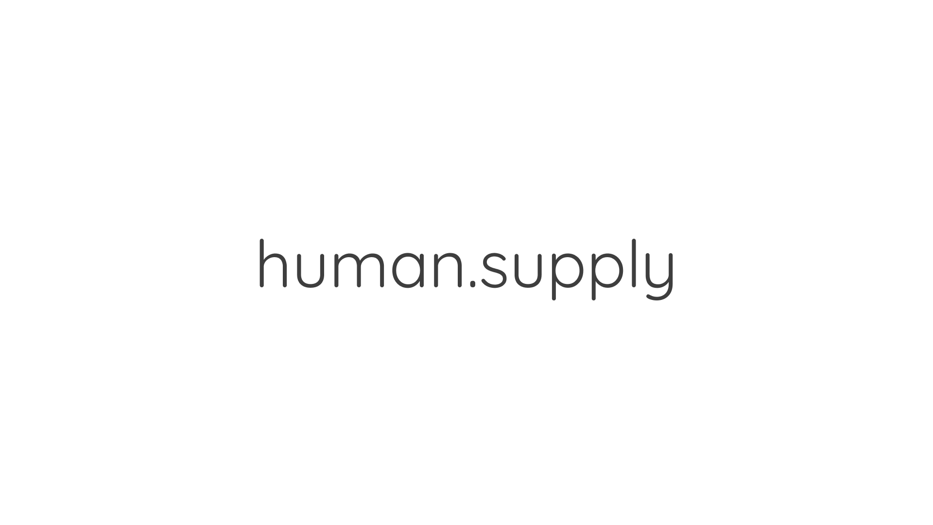 human.supply